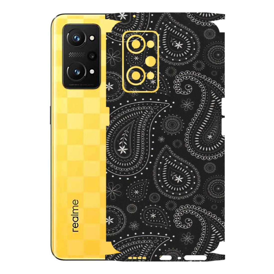 Realme Phone Skins (All Models) - Black Sober Kerry - Matte Finish (M-37) Realme GT Neo 3T