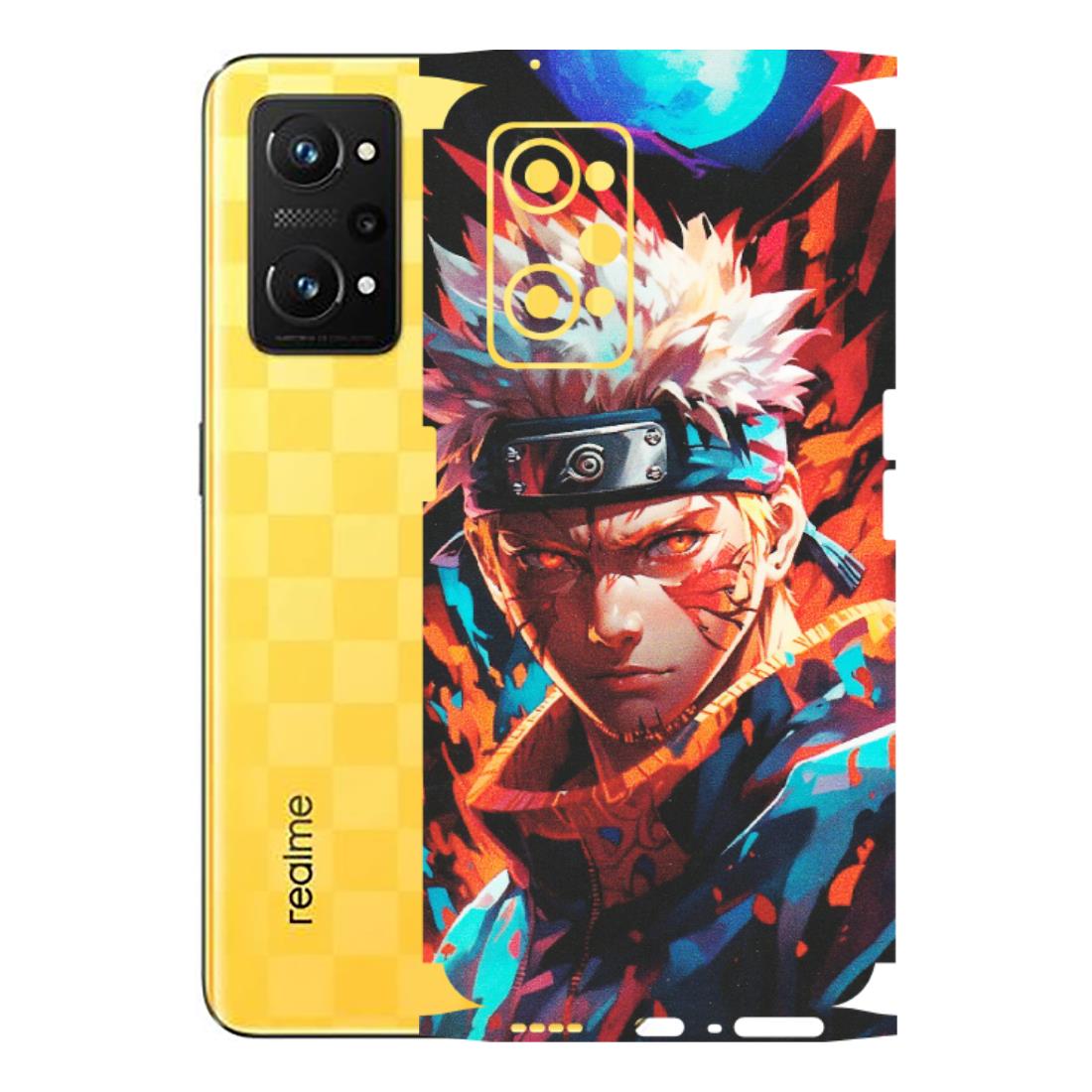 Realme Phone Skins (All Models) - Anime Ferocious Character - Matte Finish (M-44) Realme GT Neo 3T