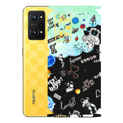 Realme Phone Skins (All Models) - Living In A Space Dream - Matte Finish (M-46) Realme GT Neo 3T