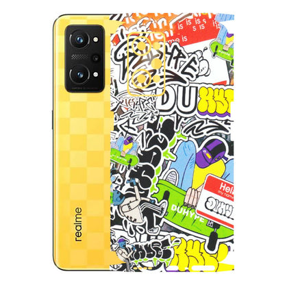 Realme Phone Skins (All Models) - Dope Graffiti - Matte Finish (M-61) Realme GT Neo 3T
