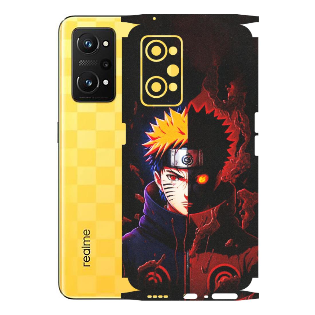 Realme Phone Skins (All Models) - Naruto X Evil - Matte Finish (M-70) Realme GT Neo 3T