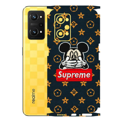 Realme Phone Skins (All Models) - Mickey Supreme - Matte Finish (M-83) Realme GT Neo 3T