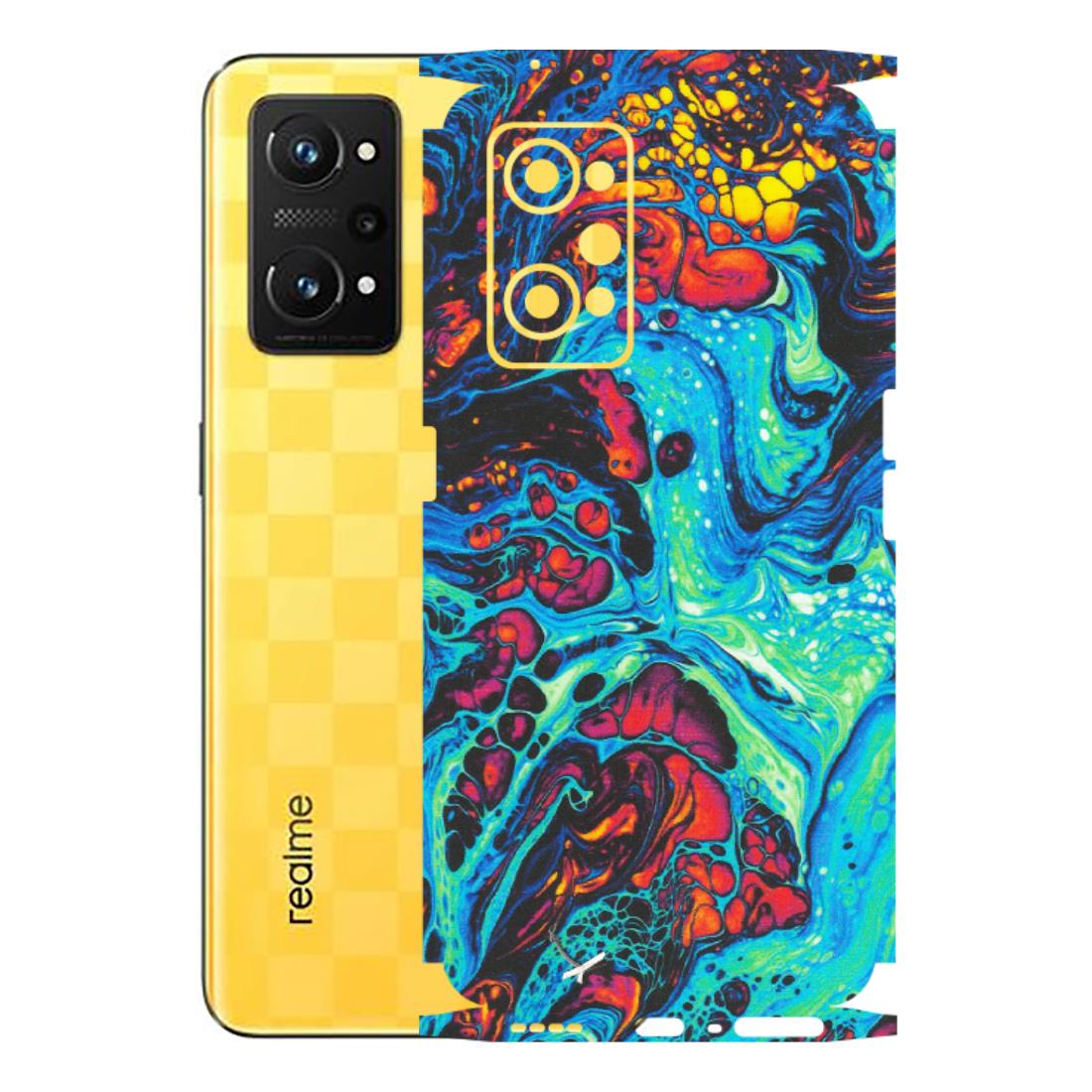 Realme Phone Skins (All Models) - Majestic Galactic Marbel - Matte Finish (M-85) Realme GT Neo 3T