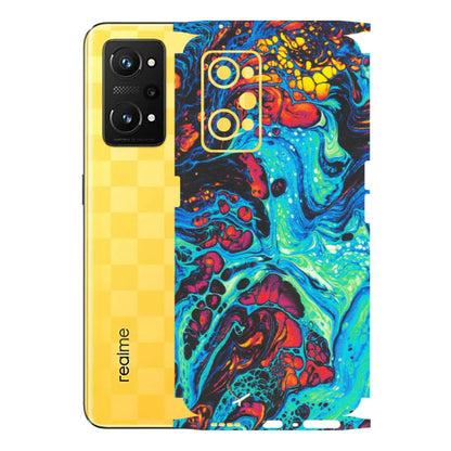 Realme Phone Skins (All Models) - Majestic Galactic Marbel - Matte Finish (M-85) Realme GT Neo 3T