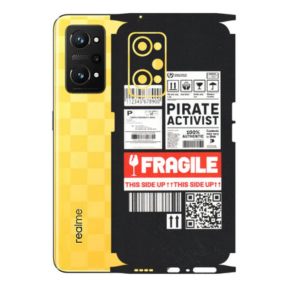 Realme Phone Skins (All Models) - Handle With Care - Matte Finish (M-99) Realme GT Neo 3T