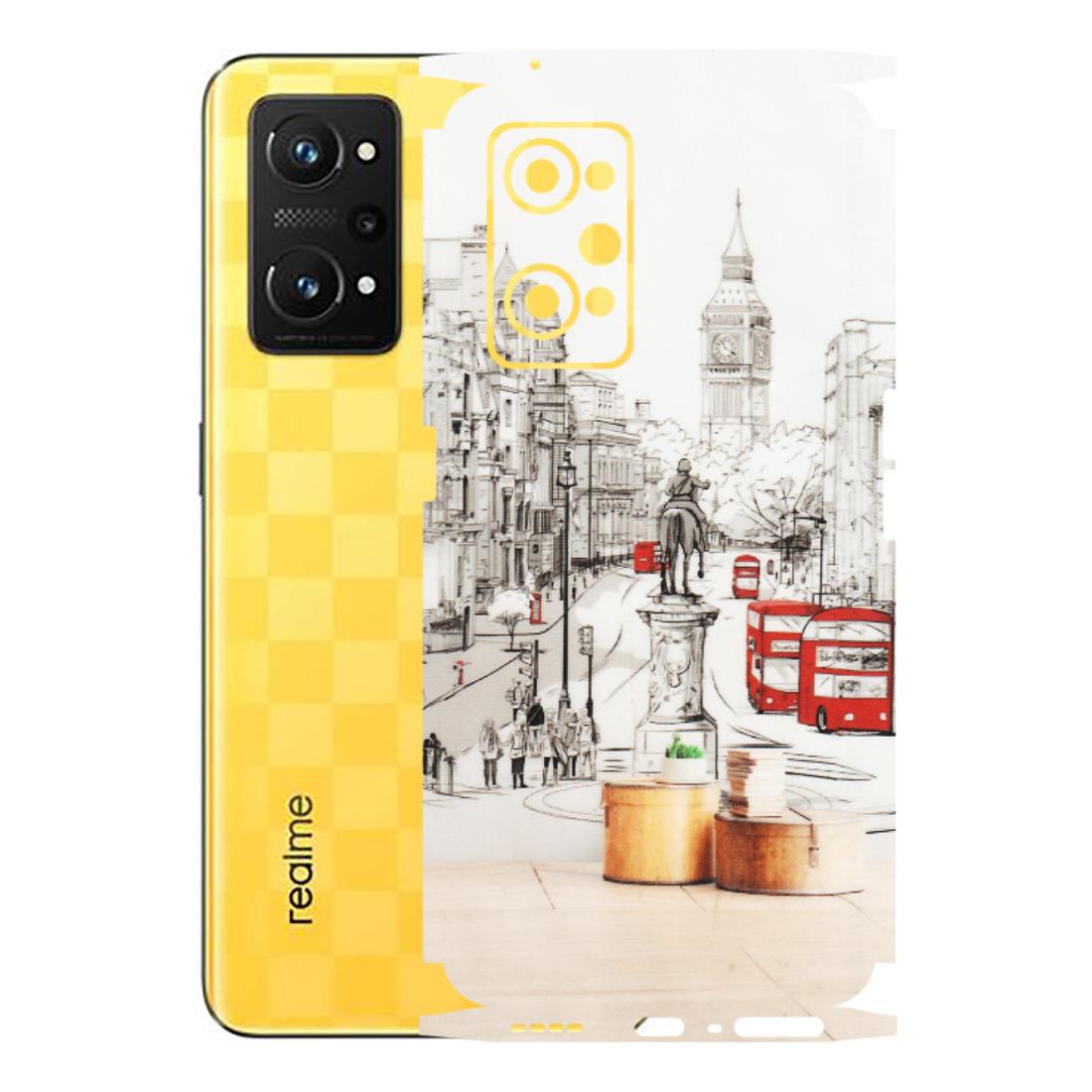 Realme Phone Skins (All Models) - London Street - Transparent Finish (T-02) Realme GT Neo 3T