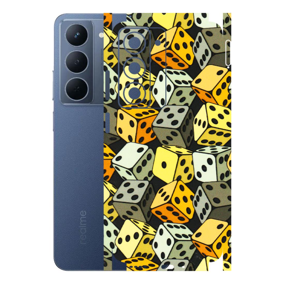 Realme Phone Skins (All Models) - Dices Of Life - 3D Embossed Finish (L-04) Realme P3X