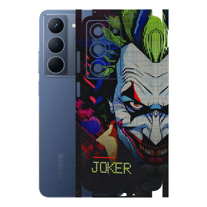 Realme Phone Skins (All Models) - Joker Dot Matrix - 3D Embossed Finish (L-08) Realme P3X