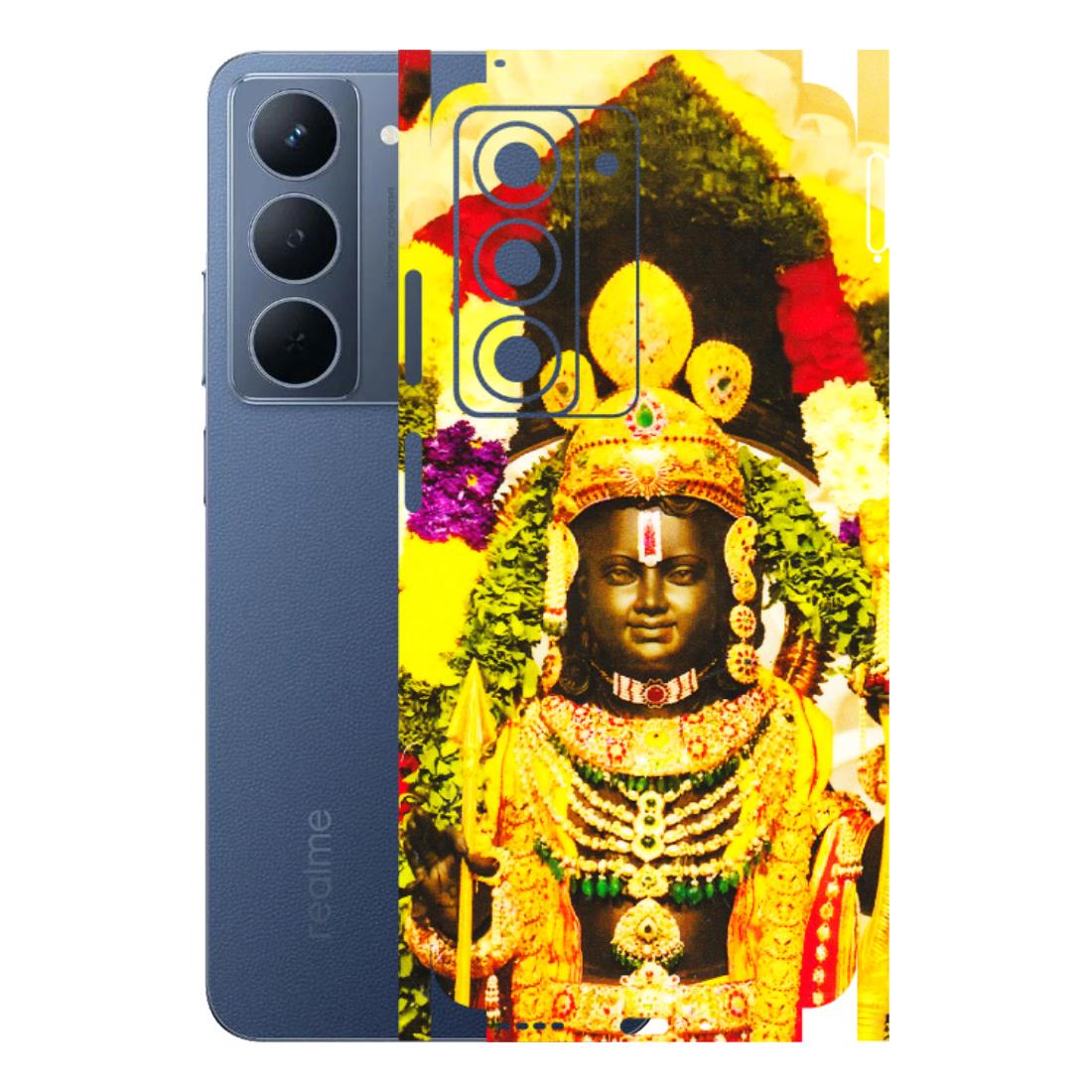 Realme Phone Skins (All Models) - Ram Lalla Ayodhya - 3D Embossed Finish (L-103) Realme P3X