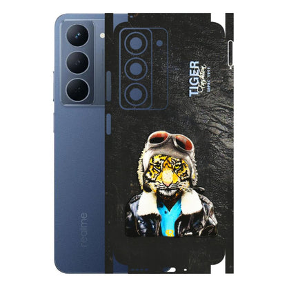 Realme Phone Skins (All Models) - Rider Tiger - 3D Embossed Finish (L-113) Realme P3X