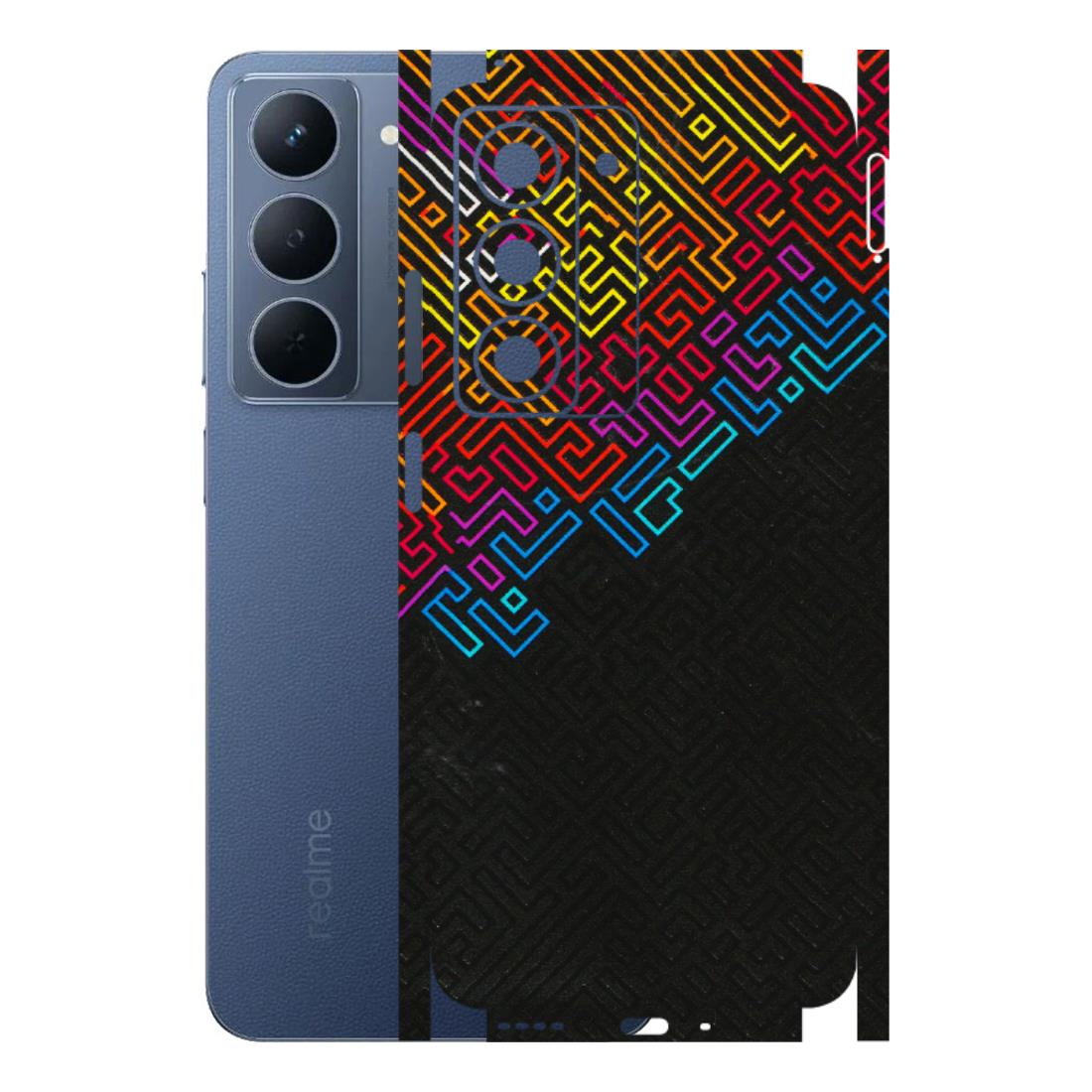 Realme Phone Skins (All Models) - Dotme Pattern Art - 3D Embossed Finish (L-121) Realme P3X
