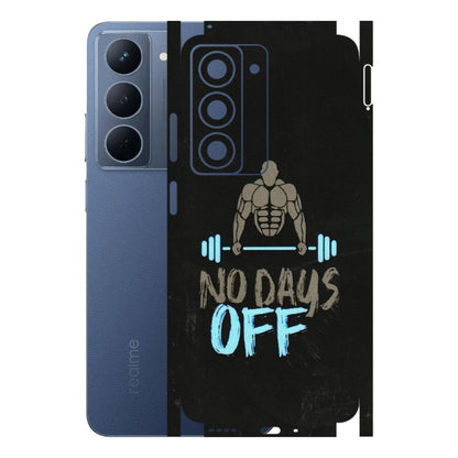 Realme Phone Skins (All Models) - Gym Lover - 3D Embossed Finish (L-127) Realme P3X