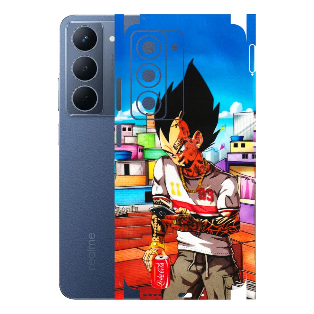 Realme Phone Skins (All Models) - Vegeta - 3D Embossed Finish (L-136) Realme P3X