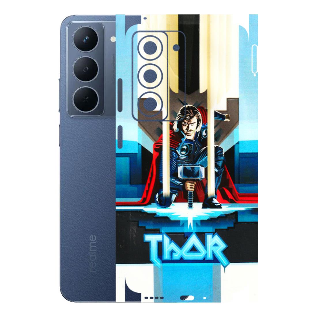 Realme Phone Skins (All Models) - Thor - 3D Embossed Finish (L-137) Realme P3X