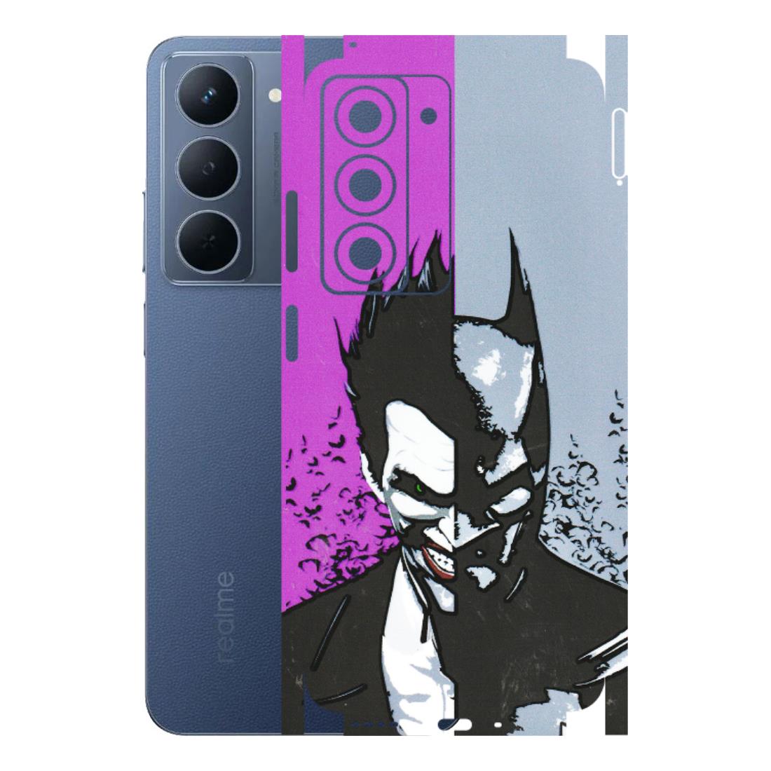 Realme Phone Skins (All Models) - Batman & Joker - 3D Embossed Finish (L-143) Realme P3X