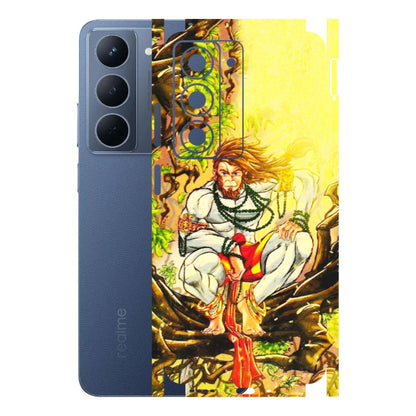 Realme Phone Skins (All Models) - Lord Hanuman - 3D Embossed Finish (L-152) Realme P3X