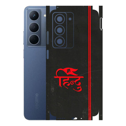 Realme Phone Skins (All Models) - Hindu Black - 3D Embossed Finish (L-153) Realme P3X