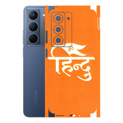 Realme Phone Skins (All Models) - Hindu Kesari - 3D Embossed Finish (L-154) Realme P3X