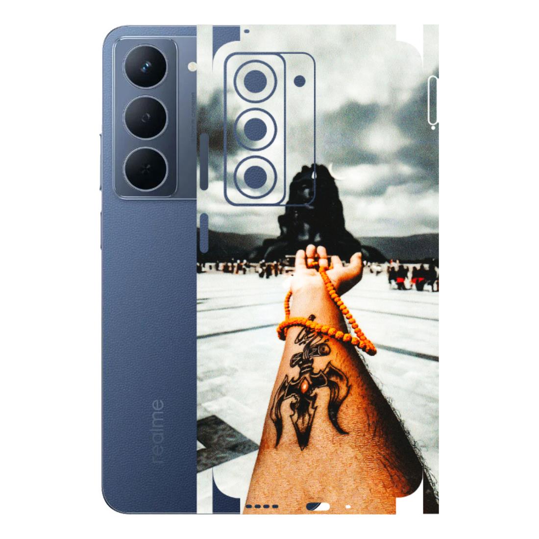 Realme Phone Skins (All Models) - Jai Adiyogi Mahakaal - 3D Embossed Finish (L-164) Realme P3X