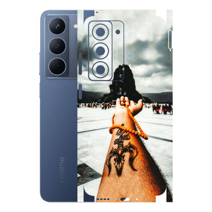 Realme Phone Skins (All Models) - Jai Adiyogi Mahakaal - 3D Embossed Finish (L-164) Realme P3X