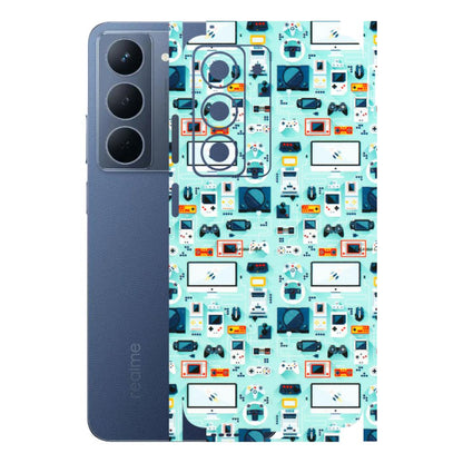 Realme Phone Skins (All Models) - Gadgets Doodle - 3D Embossed Finish (L-184) Realme P3X