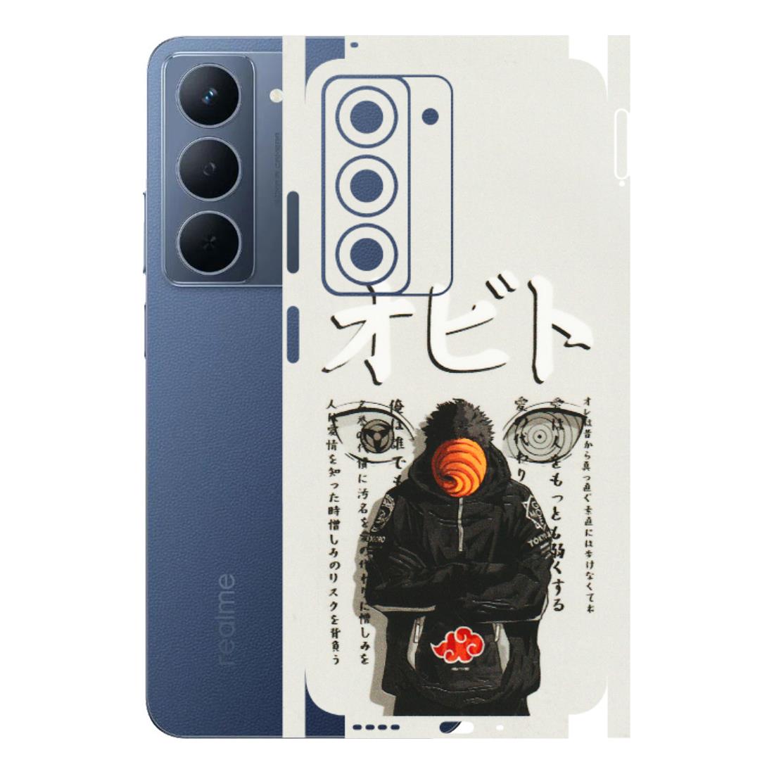 Realme Phone Skins (All Models) - Obito Anime Eye - 3D Embossed Finish (L-19) Realme P3X