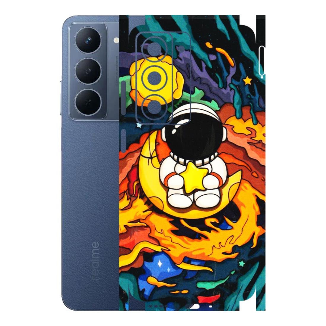 Realme Phone Skins (All Models) - Baby Astronaut - 3D Embossed Finish (L-197) Realme P3X