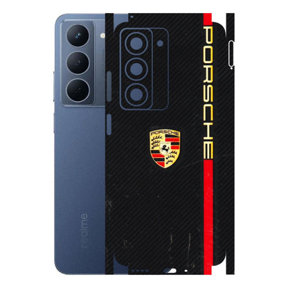 Realme Phone Skins (All Models) - Premium Porsche - 3D Embossed Finish (L-225) Realme P3X