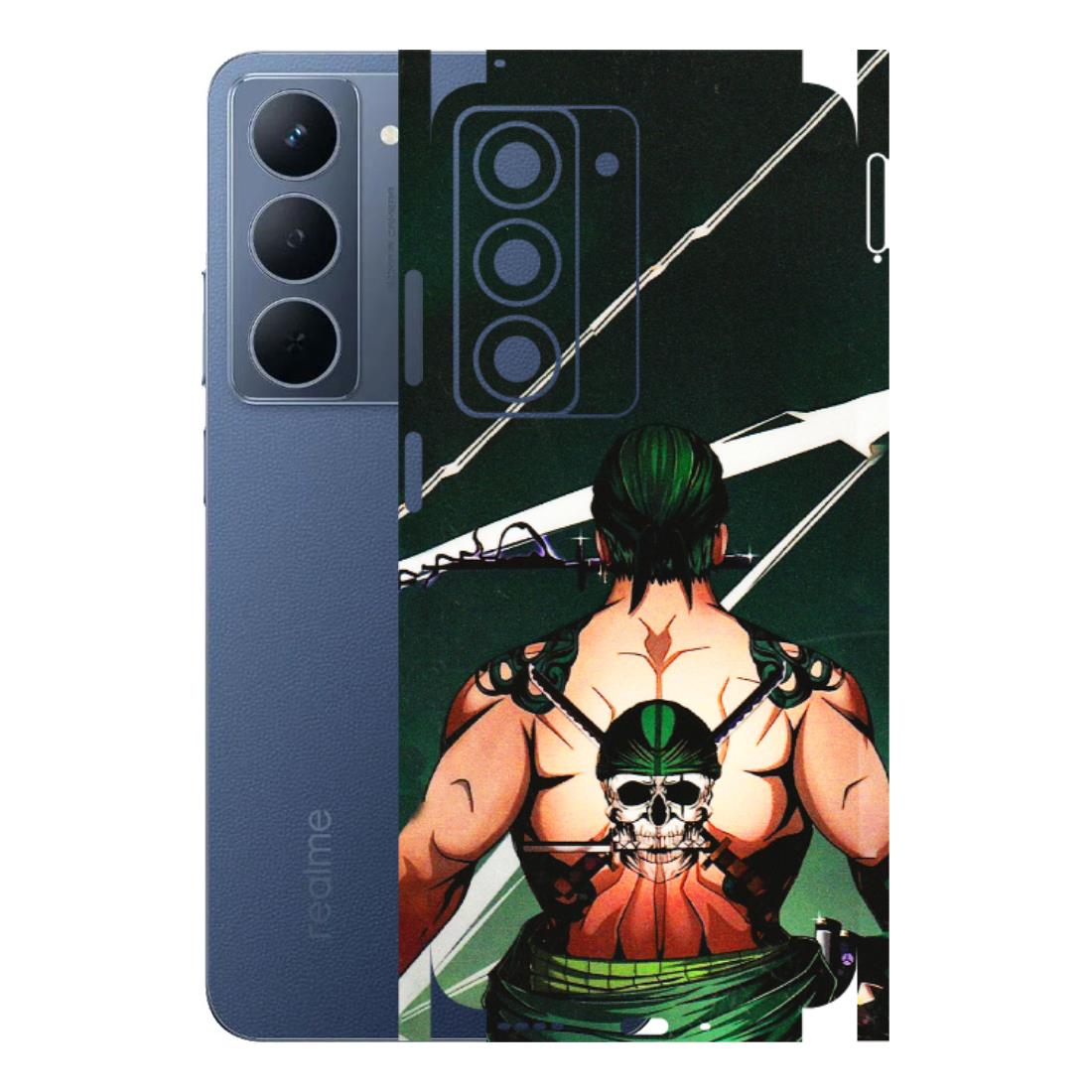 Realme Phone Skins (All Models) - Zoro Anime - 3D Embossed Finish (L-23) Realme P3X