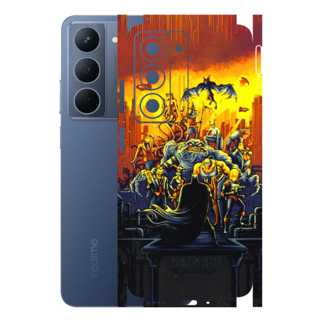Realme Phone Skins (All Models) - Games Doodles - 3D Embossed Finish (L-24) Realme P3X