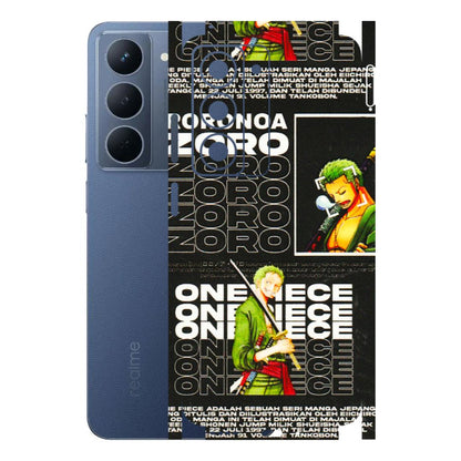 Realme Phone Skins (All Models) - One Piece Zoro - 3D Embossed Finish (L-250) Realme P3X