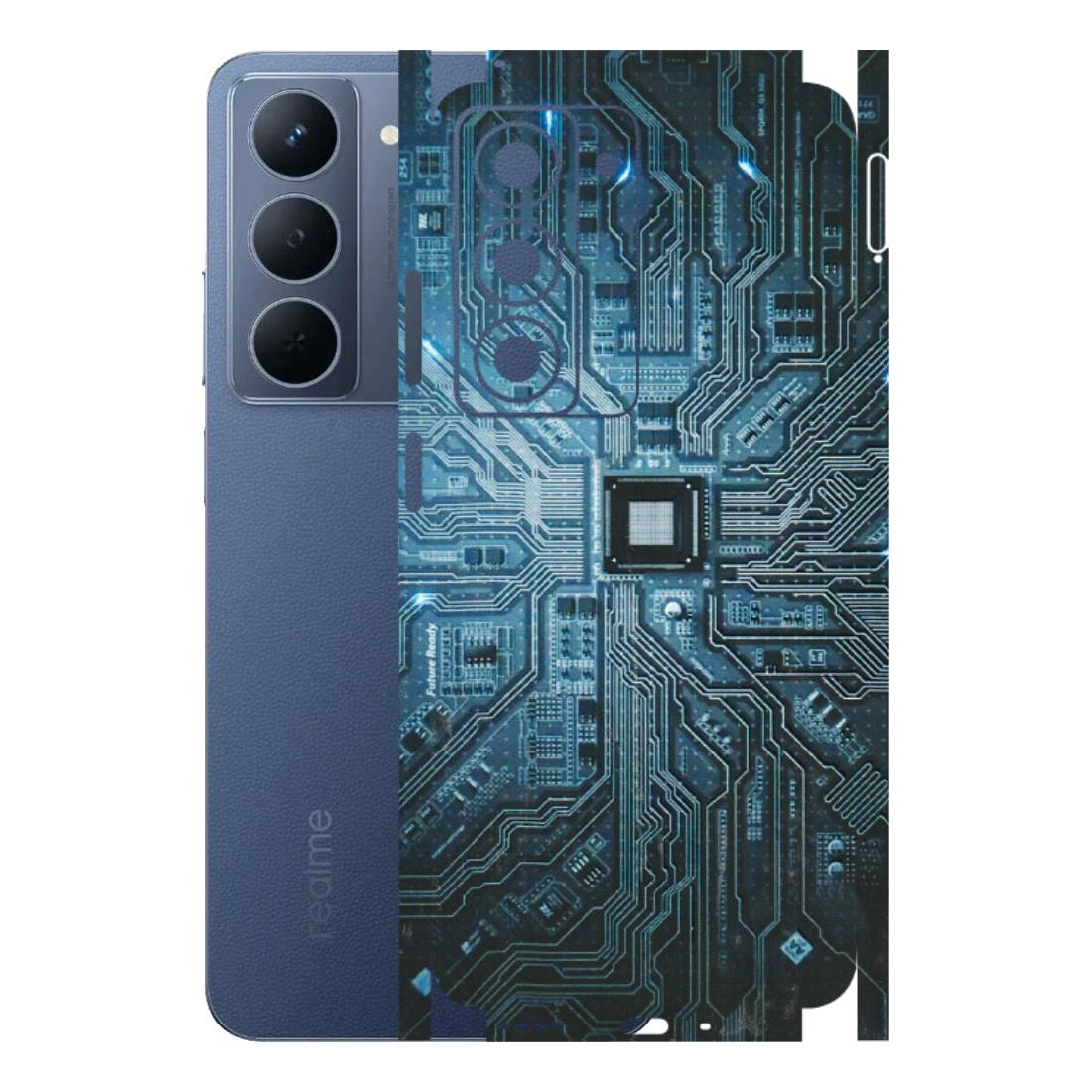 Realme Phone Skins (All Models) - Original Circuit - 3D Embossed Finish (L-267) Realme P3X