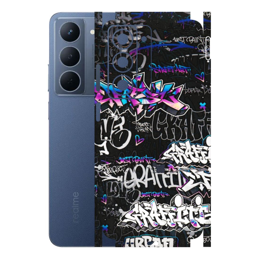Realme Phone Skins (All Models) - Graffiti Killer - 3D Embossed Finish (L-274) Realme P3X