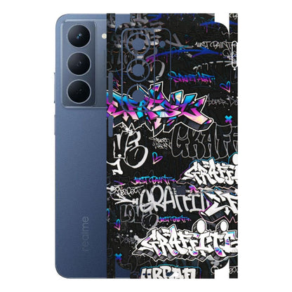 Realme Phone Skins (All Models) - Graffiti Killer - 3D Embossed Finish (L-274) Realme P3X