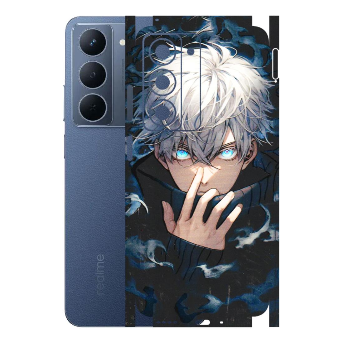 Realme Phone Skins (All Models) - New Jujutsu Kaisen Anime - 3D Embossed Finish (L-313) Realme P3X