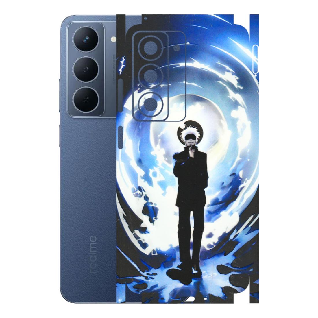 Realme Phone Skins (All Models) - Jujustu Kaisen Anime Manga - 3D Embossed Finish (L-317) Realme P3X