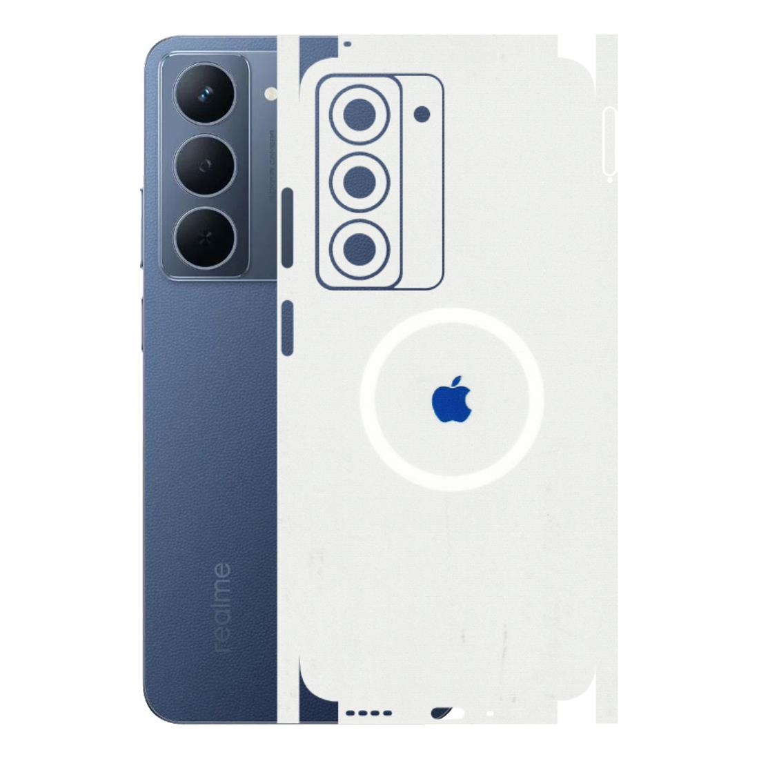 Realme Phone Skins (All Models) - iPhone Magsafe Logo - 3D Embossed Finish (L-320) Realme P3X