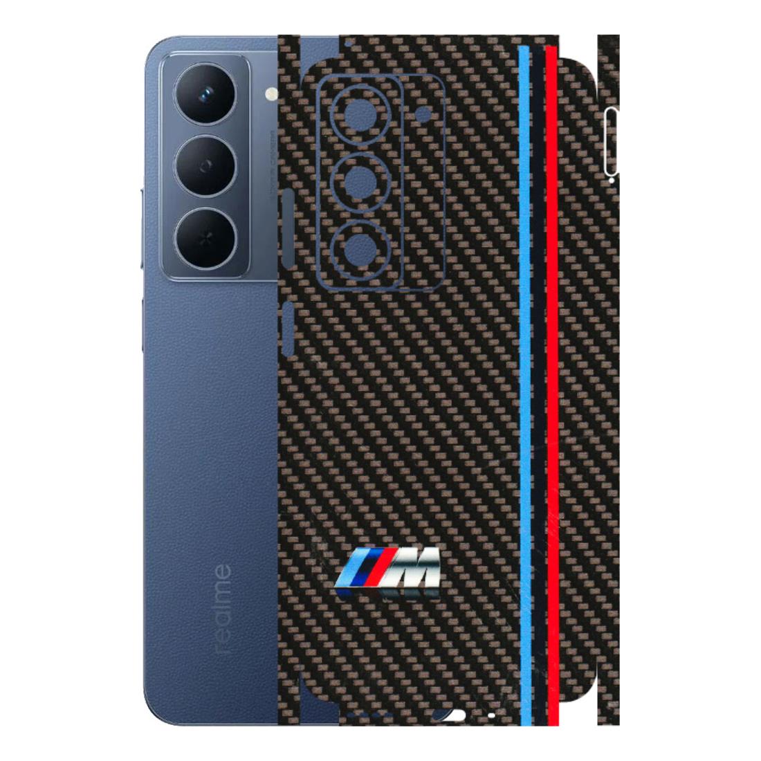 Realme Phone Skins (All Models) - BM Carbon Fiber Feels - 3D Embossed Finish (L-38) Realme P3X