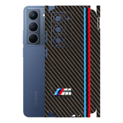 Realme Phone Skins (All Models) - BM Carbon Fiber Feels - 3D Embossed Finish (L-38) Realme P3X