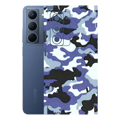 Realme Phone Skins (All Models) - Powerfull Military Camoflauge - 3D Embossed Finish (L-49) Realme P3X