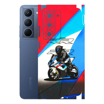 Realme Phone Skins (All Models) - Bikers Love - 3D Embossed Finish (L-58) Realme P3X
