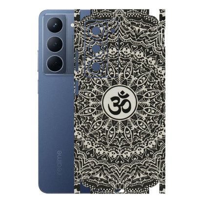 Realme Phone Skins (All Models) - Aum Elegant Mandala - 3D Embossed Finish (L-62) Realme P3X