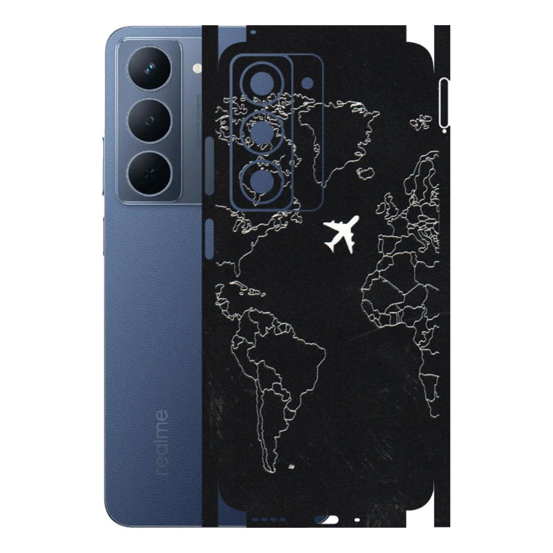 Realme Phone Skins (All Models) - Never Ending Travel - 3D Embossed Finish (L-79) Realme P3X