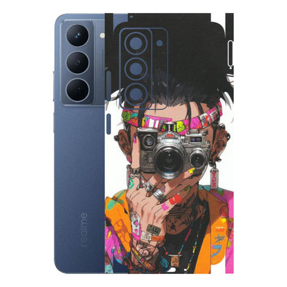 Realme Phone Skins (All Models) - Camera Lover Girl - Matte Finish (M-09) Realme P3X