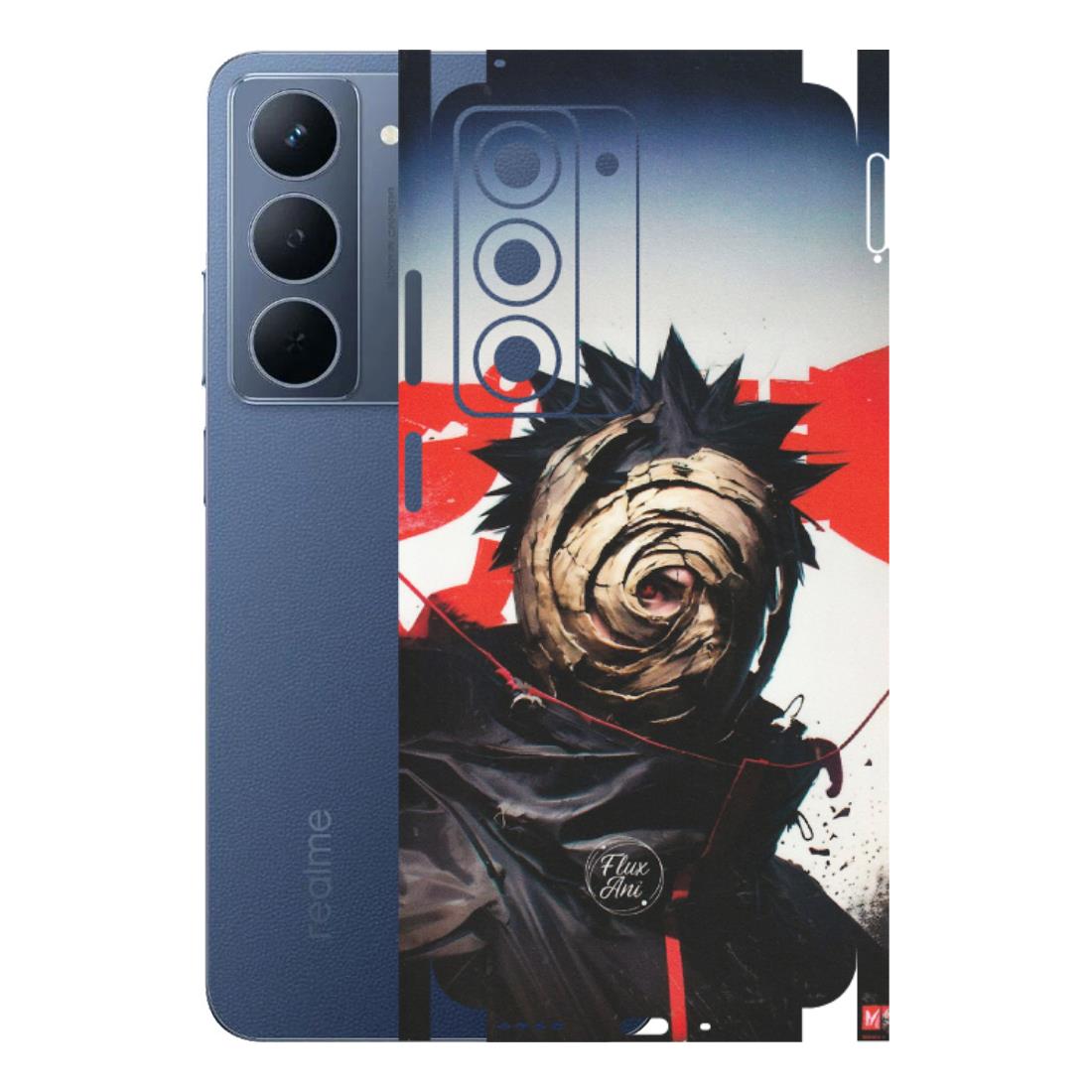 Realme Phone Skins (All Models) - Obito Uchiha Cool Anime - Matte Finish (M-134) Realme P3X
