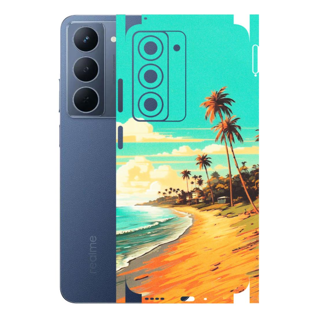Realme Phone Skins (All Models) - Miami Beach - Matte Finish (M-136) Realme P3X