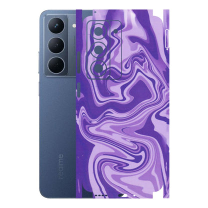 Realme Phone Skins (All Models) - Hazy Purple Nights - Matte Finish (M-14) Realme P3X