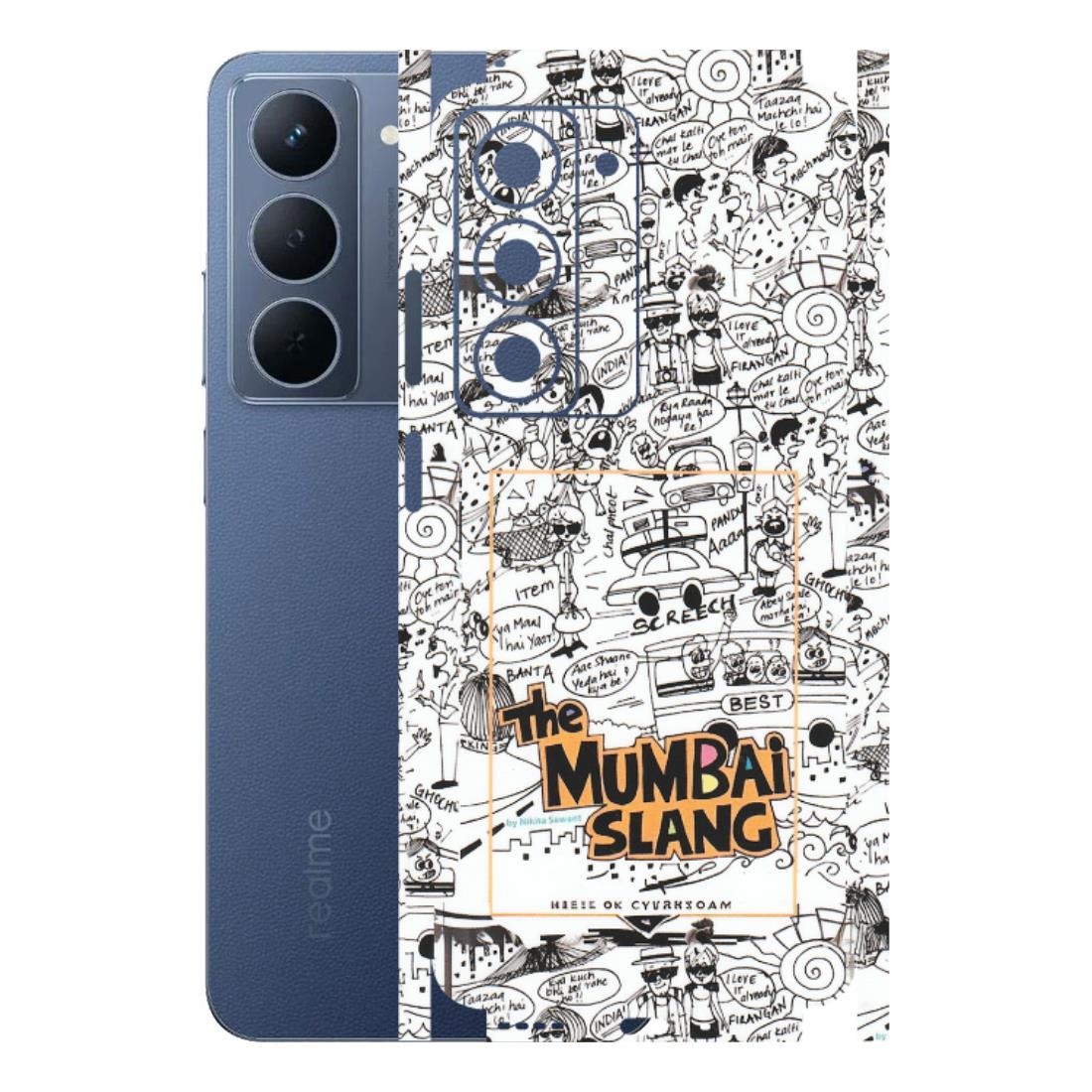 Realme Phone Skins (All Models) - The Mumbai Slang - Matte Finish (M-142) Realme P3X
