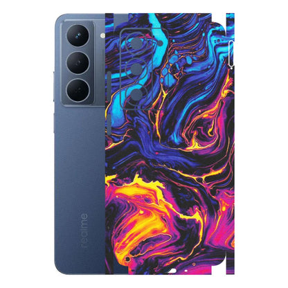 Realme Phone Skins (All Models) - Abstract Paint Classy - Matte Finish (M-15) Realme P3X