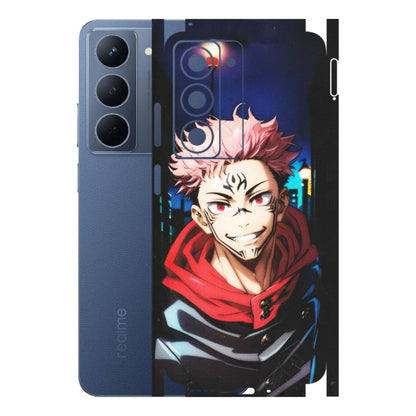 Realme Phone Skins (All Models) - Yuji Itadori Funny Face Anime - Matte Finish (M-152) Realme P3X
